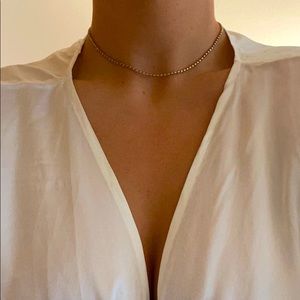 Dainty Gold/Diamond Layering Necklace